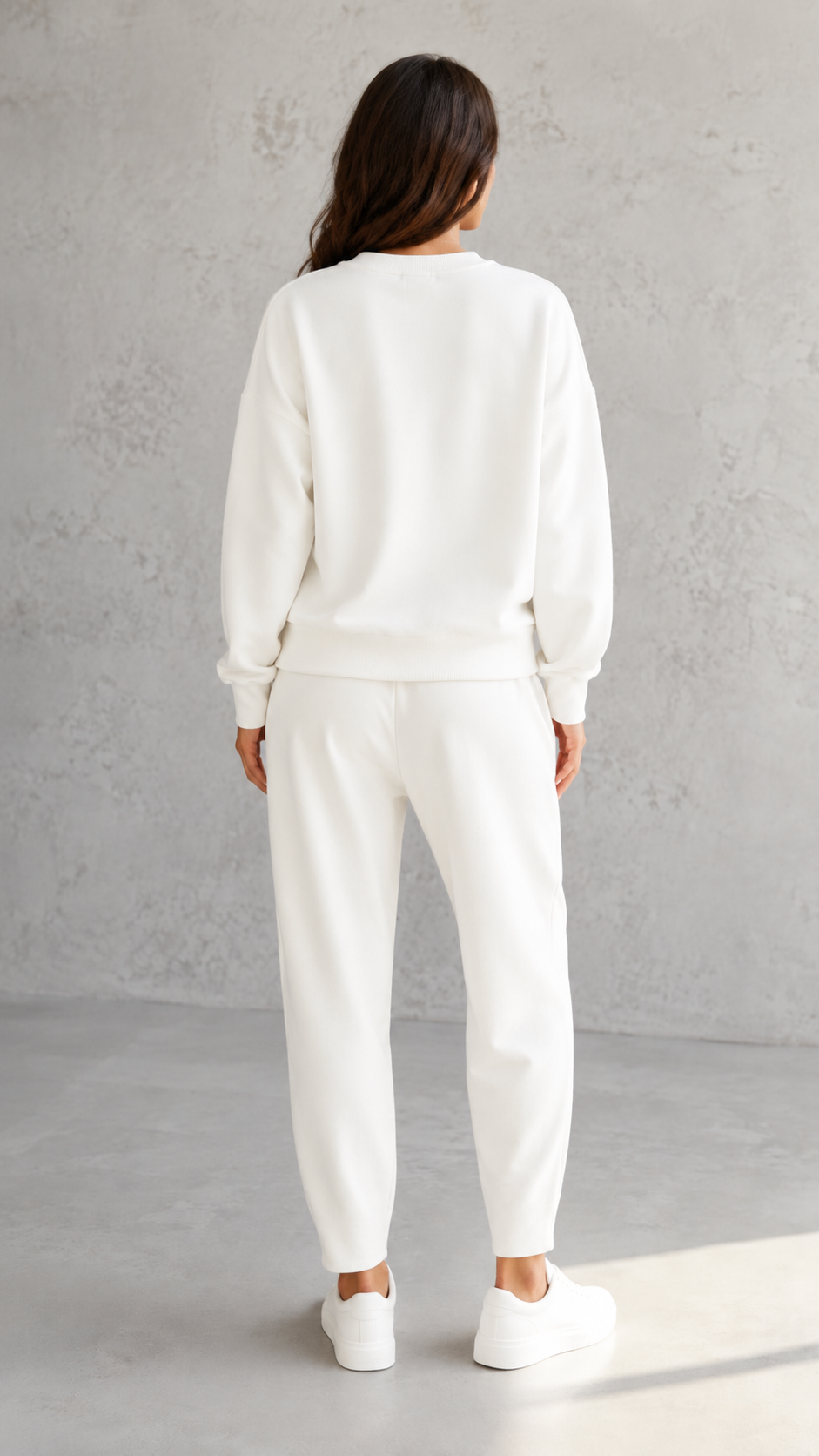 Women's Casual Oversized Sweatshirt & Jogger Set