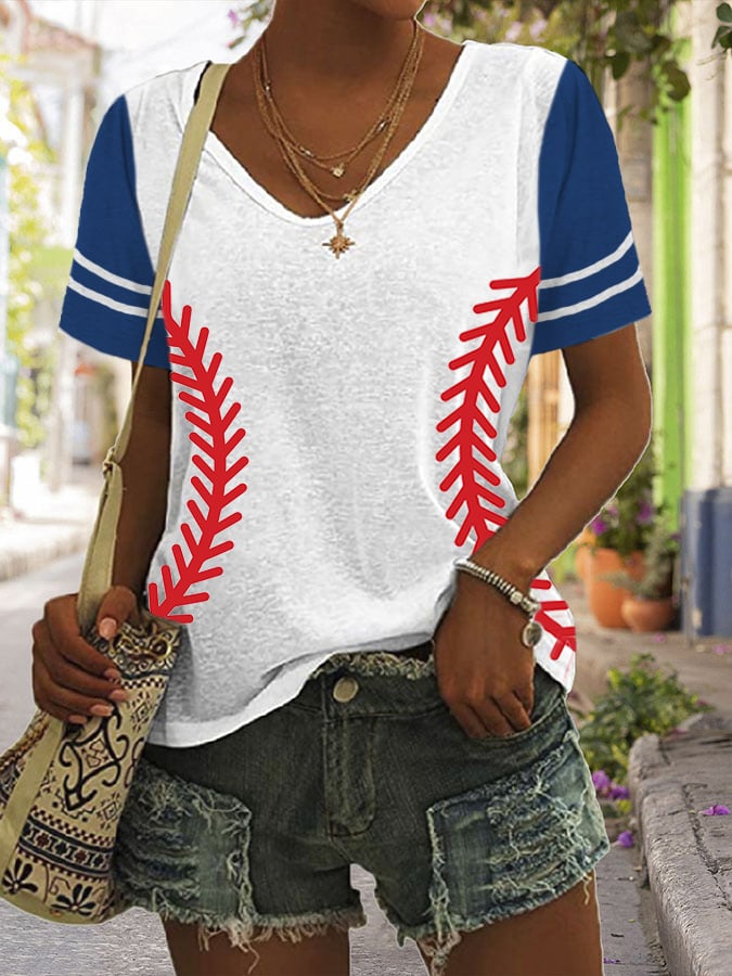 Women's Baseball Casual T-Shirts
