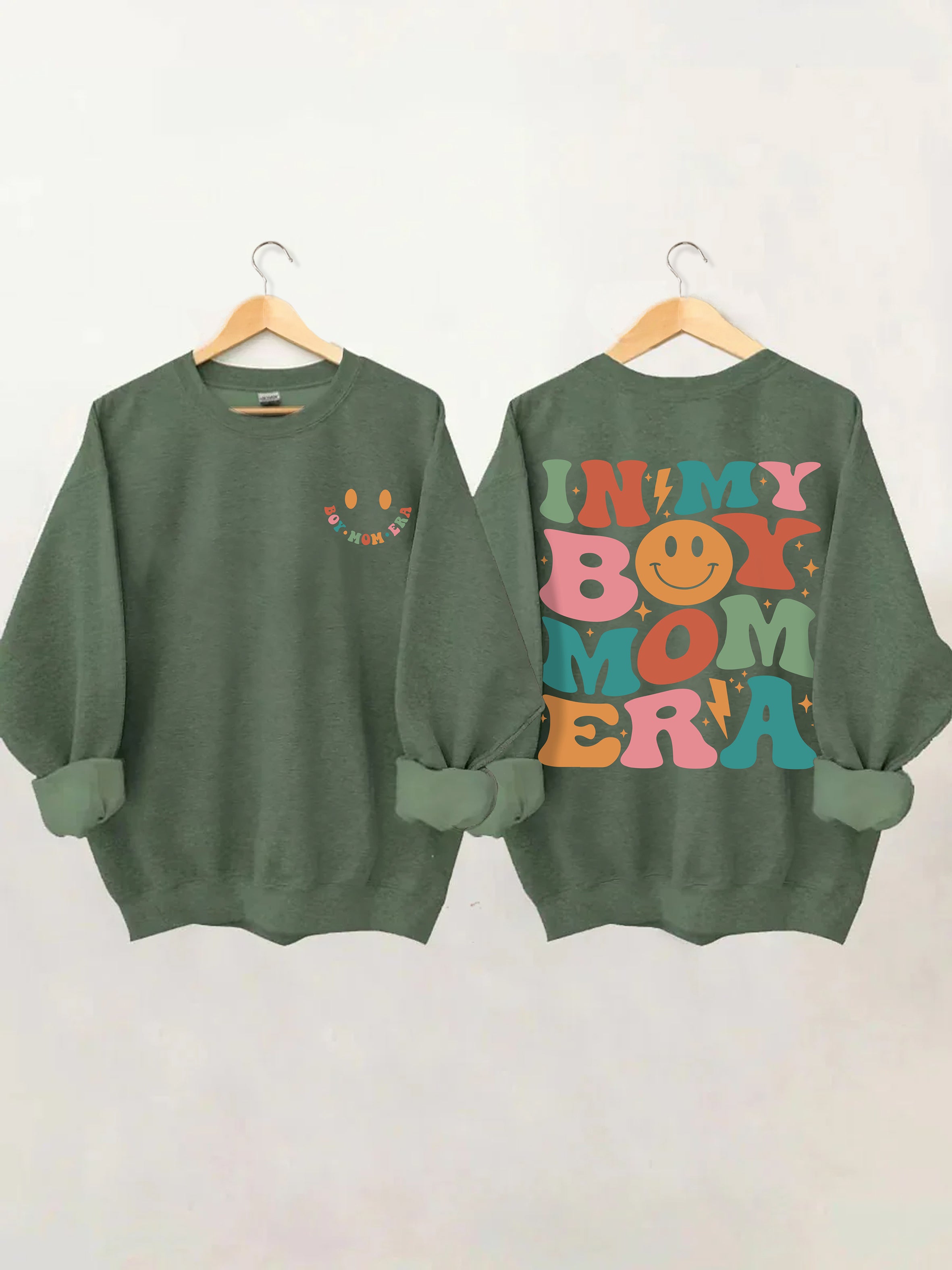 In My Boy Mom Era Sweatshirt