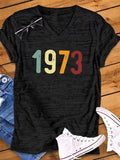 Women's Pro 1973 Roe Protect Roe vs. Wade Print V-Neck T-Shirt