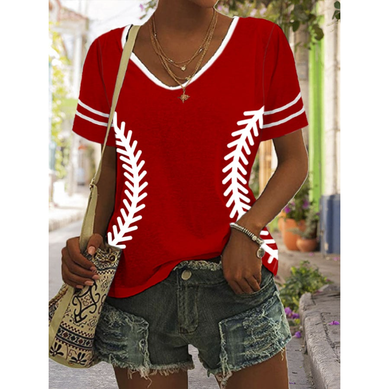Women's Baseball Casual T-Shirts