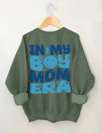 In My Boy Mom Era Sweatshirt