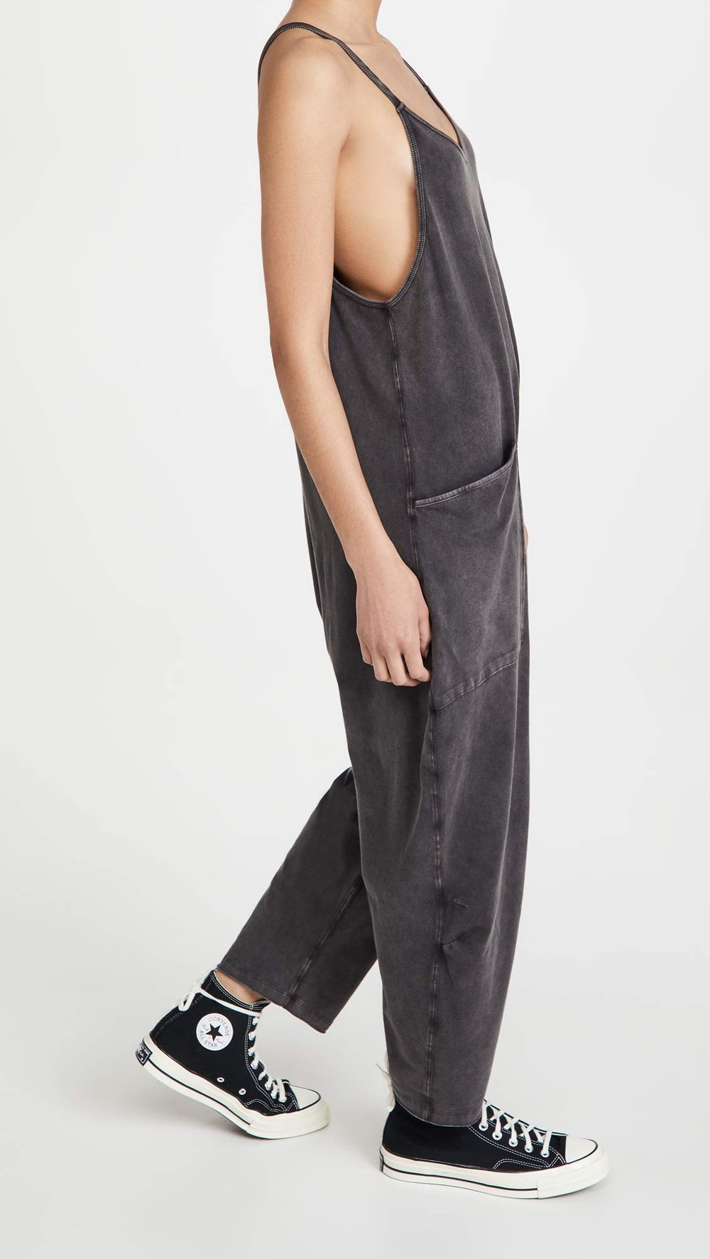 Wide Leg Jumpsuit with Pockets