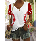 Women's Baseball Casual T-Shirts